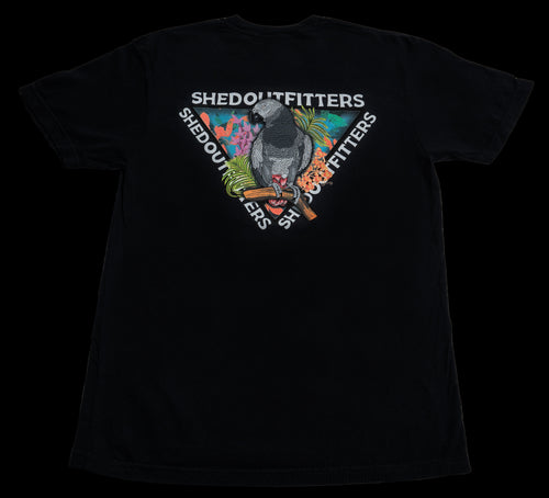 African Gray Short Sleeve