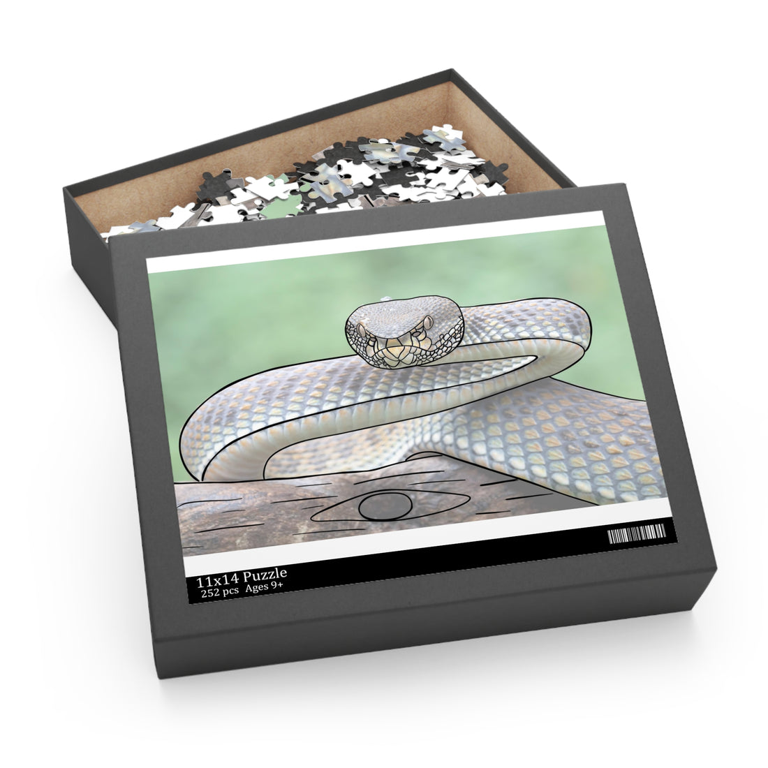 Shed Snake Puzzle 252 Pieces, Snake, Hobby, Puzzle, Fun, Game
